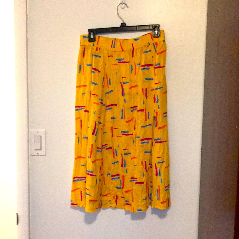 Yellow skirt (Petite small)
